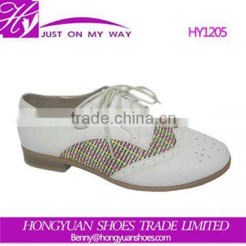 Competitive price comfortable made with good quality PU ladies shoes