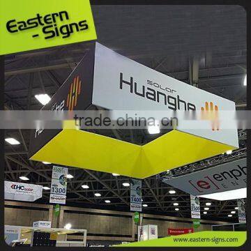 Exhibition Aluminium printed hanging sign