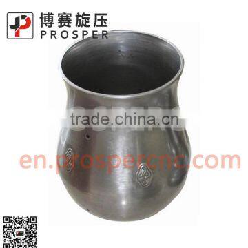 CNC metal spinning (stainless steel lamp shade part)CNC spinning machine metal spinning machine automatic