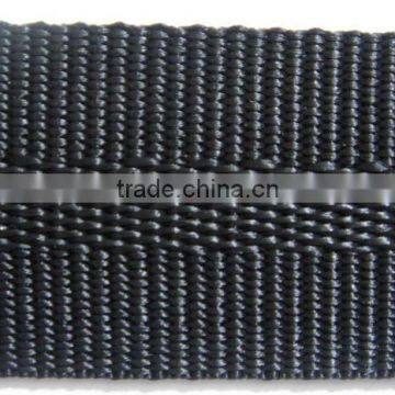 100% polyester black woven jacquard ribbon