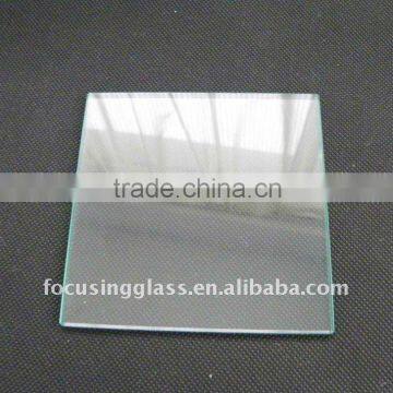 New 4mm thick tempered clear glass drink coasters