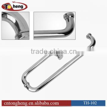 INOX Shower Pull Handle and Towel Bar Combo