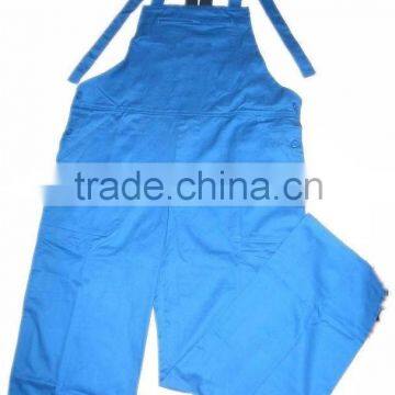 blue pants suspender