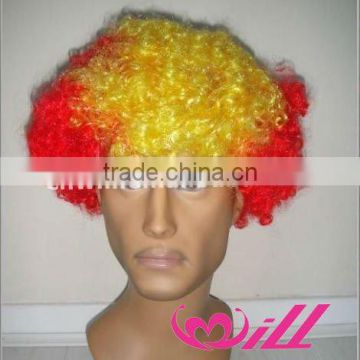 Fashion Male Cosplay Wig Curly Afro Wig Wholesale Factory Price High Quality Accept Sample Order