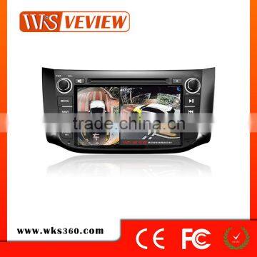 Hot selling bird View 360 Degree car security camera system four cameras with light version