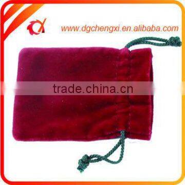 Customized Logo Wholesale colorful Eco-Friendly Velvet pouch / velvet jewelry pouch / velvet bag for Golf tools Gift Jewelry