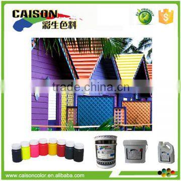 Resin free pigment paste for textured coating