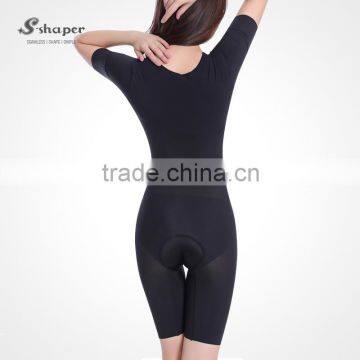 S-SHAPER New Arrivals Caffeine Seamless Bodysuits Italy Carvico Fabric Burning Fat Slimming Shapewear photo-2