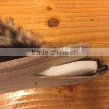 Memory Foam Slippers Scuff Fur photo-4