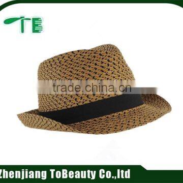 2016 custom made paper straw hat for men