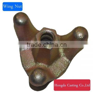 Three Wings Formwork Anchor Nut Wing Nut with Stiffeners