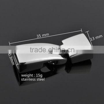 SW-CL053 Dongguan Swater Factory Price Wholesale Clasp Bracelet Hook Type Magnetic Clasp Converter Stainless Steel Clasp photo-4