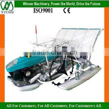 China 6 rows walking rice transplanter