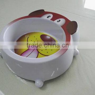 Dog pet melamine bowl for custom