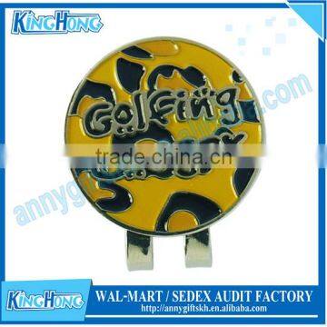 Golf Towel Type Hot Sale Halloween Golf Ball Marker Hat Clip Manufacturer& Export