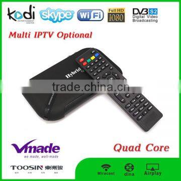 Factory Price HD 1GB Ram S805 Android Satellite Receiver Android Smart TV Box Supplier Play Store App Android photo-5