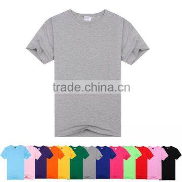 Sublimation Printed Men 100% Cotton Gray T Shirt