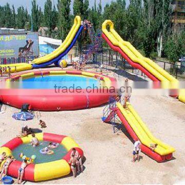 2015 Hot Sell ! Newest Design Inflatable Water Slide, Inflatable Pool Slide / Inflatable Slide for Pool for Entertainment