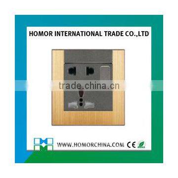 1 Socket Types of Electrical Switches With Neon photo-3