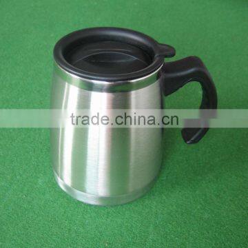 Double wall stainless steel beer mug