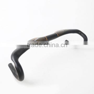 LK008 Full Carbon Fiber Light weight Road Bicycle Parts Handlebar Bullhorn bar Cycling Handles 400/420mm 31.8mm HOMHIN