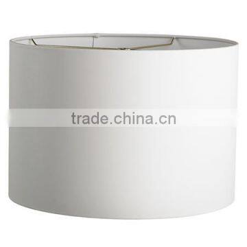 mass produce prue color white microfiber cylinder lamp shade for modern table lamp floor lamp