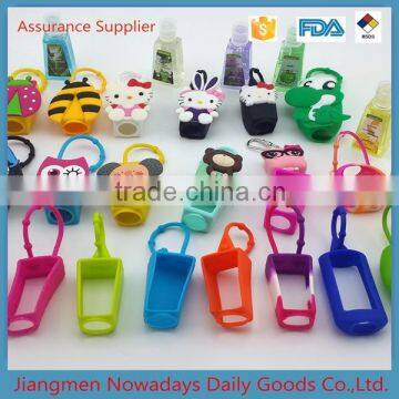 30ml gel sanitizer 3d silicone hand sanitizer holder