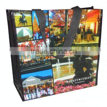 pp woven carrier plastic bag