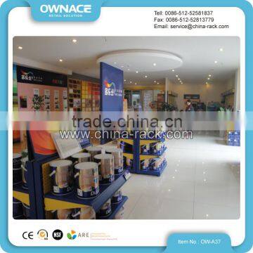 Heavy Duty Store Paint Storage Display Rack
