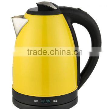 Multiple Color Daily Home Used Stainless Steel Electric Kettle Small Electrical Applaince For Home Office Hotel photo-3