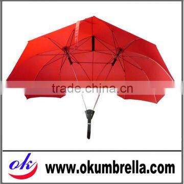 Popular lovers double umbrella with good quality