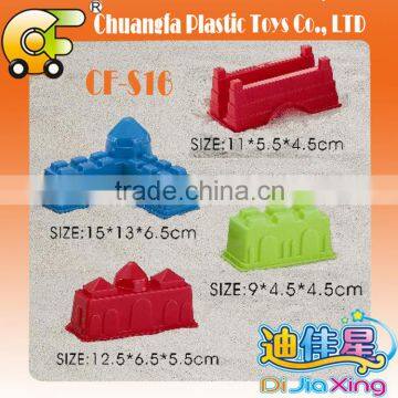 Moulding toys summer toys plastic castle mould toys sand mould in bulk