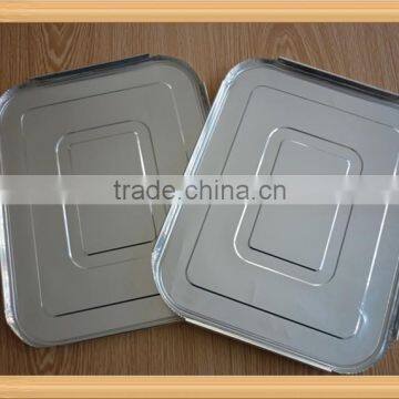 Rectangular Disposable Catering Aluminum Foil Container Lid photo-6