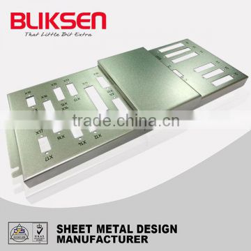 Customized aluminum metal side mounting shelf bracket