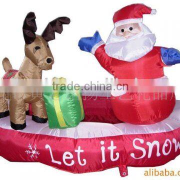 christmas decor inflatable