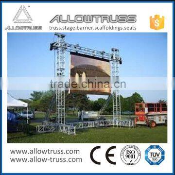 Aluminum LED screen lighting truss