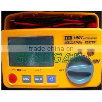 TES-1601 Auto Ranging Insulation Tester