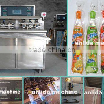 4 heads juice drink pouch packing machine