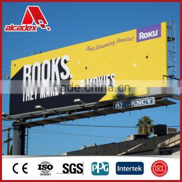 billboard materials panel compuesto aluminio factory prices