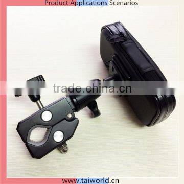Bicycle Mount Waterproof Case Compatible With Smartphones With 5.1 to 5.7 Inch Displays