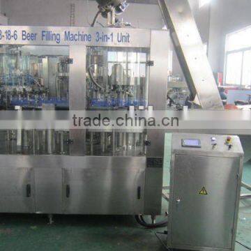 bottle beer production machine