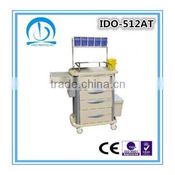 Luxury Medical ABS Anesthesia Trolley With Accessories