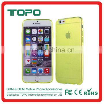 Manufacture Cheapest TPU soft Case colorful mobile phone cases TPU For iPhone 6 6s plus