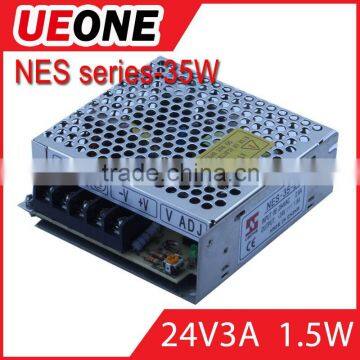 ueone meanwell nes-35-24 switching model power supply 24v 1.5a