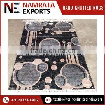 Handmade 2016 Nepali Hand Knotted Art Silk Rugs Manufacturer