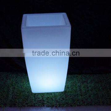 Can be Used as Ice Bucket,50cm High Square Elegant Shape Colorful Plastic Flower Pots photo-3