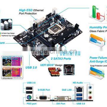 Low Price Gigabyte Types of Computer Motherboard photo-5