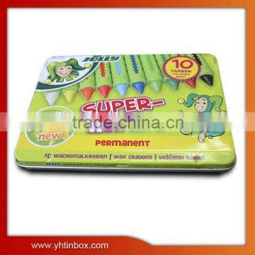 colorfull cartoon pencil tin box