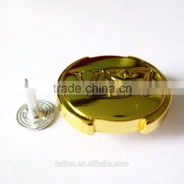 Bright Gold Color Button photo-5