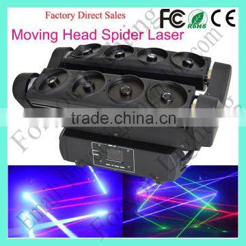 Whoelsale Price Moving Head 8 Eye Spider Disco DJ Laser